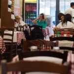 Indoor seating at Pizzeria Ristorante Marcantonio.