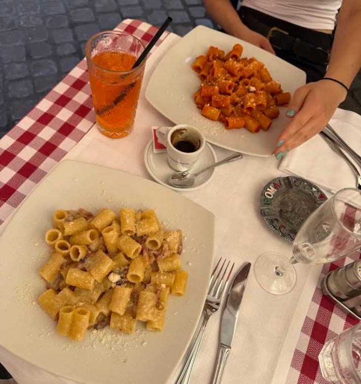 Fresh pasta restaurant in Rome