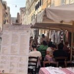 Outdoor seating at Pizzeria Ristorante Marcantonio.